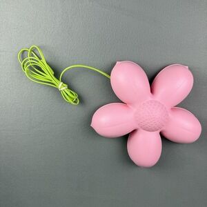 Ikea Smila Blomma Childrens Wall Lamp Night Light Pink Flower 14"  Decor
